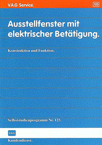 125 - Ausstellfenster mit elektrischer Betätigung