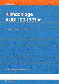 131 - Klimaanlage Audi 100 1991