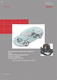 242 - Pneumatic suspension system Part 1 Selflevelling suspension in the Audi A6 GB