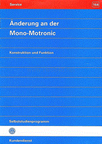 164 - Änderungen an der Mono-Motronic