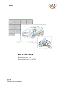 240 - AUDI A2 - Die Technik Trainerinformation zum