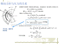 汽车设计第八章_蹄片上的制动力矩