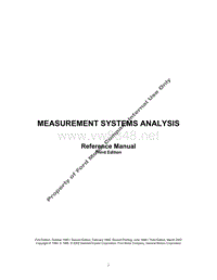 质量控制AIAG Manual.-.MSA.-.3rd Edition2002.-.EN