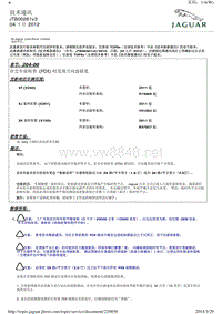 2014年捷豹XF技术通讯 JTB00261v3 在交车前检查 (PDI) 时发现方向盘摇晃