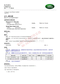 2015和2014更新技术信息公告 LTB00719 增压空气冷却器软管裂开 _ TOPIx