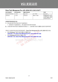 SDD信息公告Drew Tech Mongoose Pro JLR J2534 VCI 设备安装细节