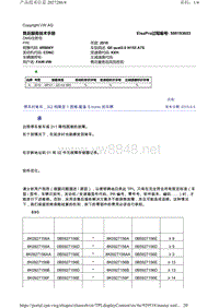 2027286 8停车时耸车，从2 档降至 1 困难 配备 S tronic 的车辆