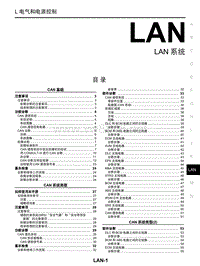 2017东风日产启辰T90 46 LAN系统