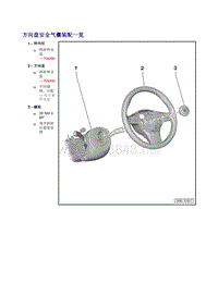 2010到2016大众途锐维修手册 底盘车桥转向系48 转向系