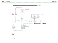 2013年长安福特翼虎电路图07 充电系统