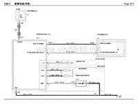 2013年长安福特翼虎电路图32 音响与驻车辅助系统