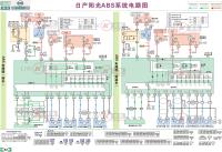 东风日产阳光2ABS系统电路图