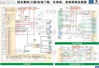 别克赛欧电路图 电动门锁、仪表板、音响系统