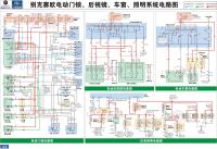 别克赛欧电路图 电动门窗、门锁、后视镜、照明系统