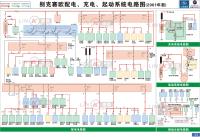 别克赛欧电路图 配电、充电、启动系统（2001年款）