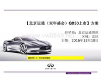 （已审核）2016年英菲尼迪QX30上市会方案-北京运通博世