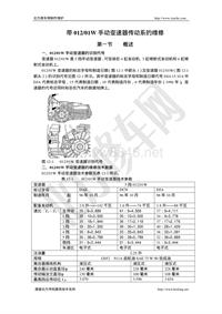 2001款奥迪A4维修手册_第12章手动变速器1