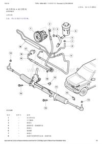 路虎底盘LR4_动力转向 - 动力转向