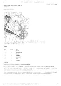 路虎底盘LR4_转向传动杆系 - 转向传动杆系