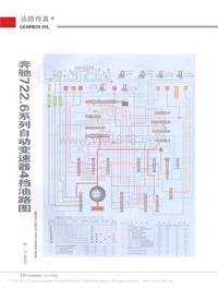 201102_奔驰722_6系列自动变速器4挡油路图