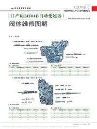 201101_日产RE4F04B自动变速器阀体维修图解