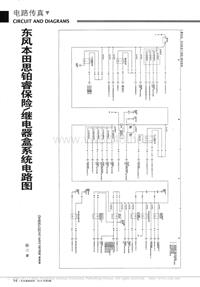 201006_东风本田思铂睿保险_继电器盒系统电路图