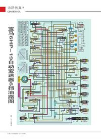 201305_宝马6HP_19自动变速器6挡油路图