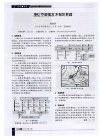 汽车电器2016_捷达空调偶发不制冷故障