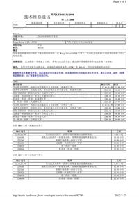 2012年路虎技术通报_LTB00131 - 发动机维修程序变更