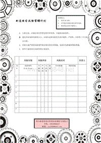 项目管理工具应用_练习5-风险