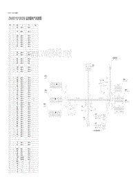 ZX110,ZX120,ZX200 监测器电气线路图