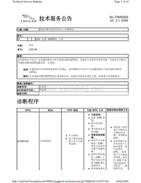 2010捷豹技术通报_JTB00089