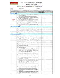 SMCV Check List-CCRW2