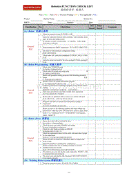 SMCV Check List-CCRW3