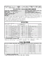 汽车工业企业基本情况调查表先达精密