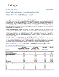 China's New Energy Vehicle market 2020 （中国新能源汽车市场2020年市场预测）-JPMorgan-2015年12月