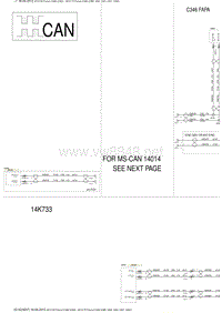 长安福特Duratec HE_CD346_418-00通信网络 – 中速(MS)控制器局域网(CAN)总线