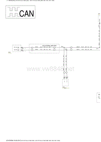 长安福特Duratec HE_CD346_418 通信网络 – 多媒体(MM)控制器局域网(CAN)总线