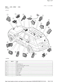 2010-路虎揽胜运动版Sport L320维修手册_防盗 – 主动 - 防盗 – 主动