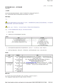 2013-2010年路虎发现四L319维修手册_驻车制动器与启动 - 驻车制动器 诊断和测试