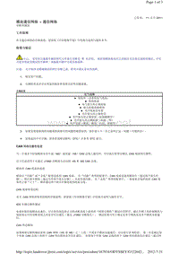 2013-2011年路虎胜运动版L320维修手册_模块通信网络 - 通信网络 诊断和测试