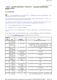 2016-2014年路虎发现四L319维修手册_辅助约束系统 - 安全气囊辅助约束系统（SRS）诊断和测试