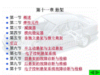 汽车底盘构造与维修11第十一章 悬架1