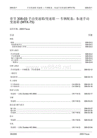 福特 MTX-75 福克斯变速器维修资料3