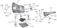 克莱斯勒 A727 变速箱内部分解图3