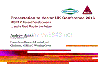 Vector UK Conference 2016_维克多英国大会 2016_MISRA_C_Presentation_-_Vector_Functional_Safety_2016