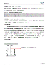 2.0T 发动机故障灯亮