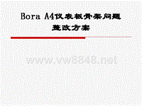 BORAA4 仪表板问题修补方案