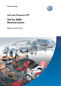 奥迪自学手册ssp379 EN _The EOS 2006 - Electrical system-1