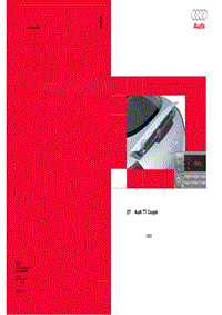 奥迪自学手册SSP382 CN _奥迪TT Coupe 电子装置和信息娱乐系统.s